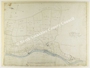 Historic map of High and Low Burton 1801